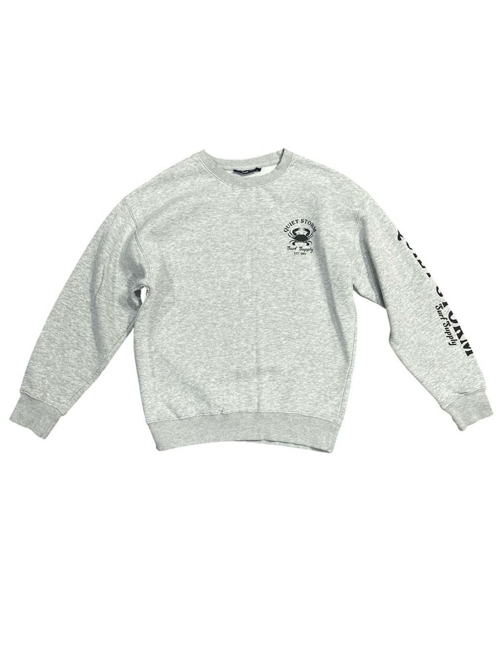 Sweatshirt Quiet Storm Surf Shop Kids Crewneck Youth XS